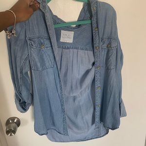 Denim Button down shirt